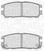 MAGNETI MARELLI 363916060497 Brake Pad Set, disc brake